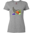 thumbnail image 3 of Inktastic Thanksgiving Cornucopia Word Art Women's T-Shirt, 3 of 5