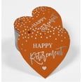 thumbnail image 2 of Inkdotpot Pack Of 50 Real Silver Foil Paper Tags Happy Retirement Favor Hang Tags, 2 of 6