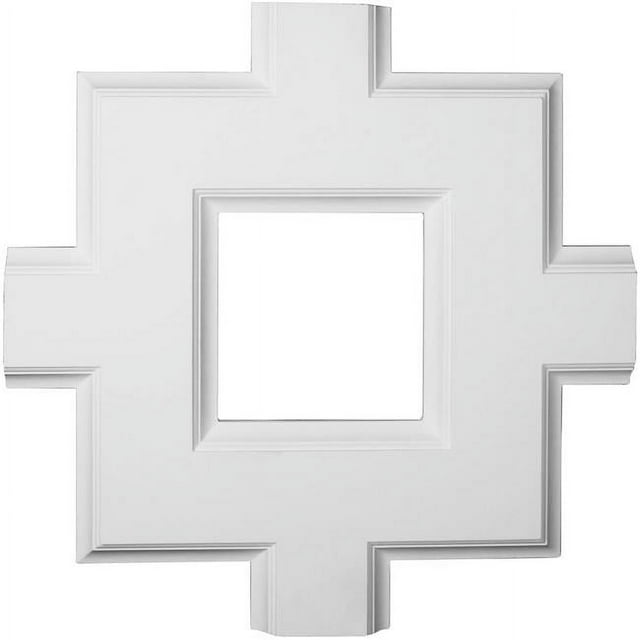 Ekena Millwork CC08ISI02X36X36TR 36 x 2 x 36 Po. Interférence Carrée Intérieure pour Système de Plafond à Caissons Traditionnel 8