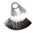 thumbnail image 4 of 40/100cm Circular DIY Crafts Needlework Supplies Stainless Steel Weaving Circular Needle Crochet Hook Sewing Pins Knitting Needles 100CM-10MM, 4 of 8