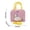 Pink, variant on Insulated Lunch Bag for Work - Keep Food Fresh with Thick Aluminum Foil - Portable Picnic and Travel Use