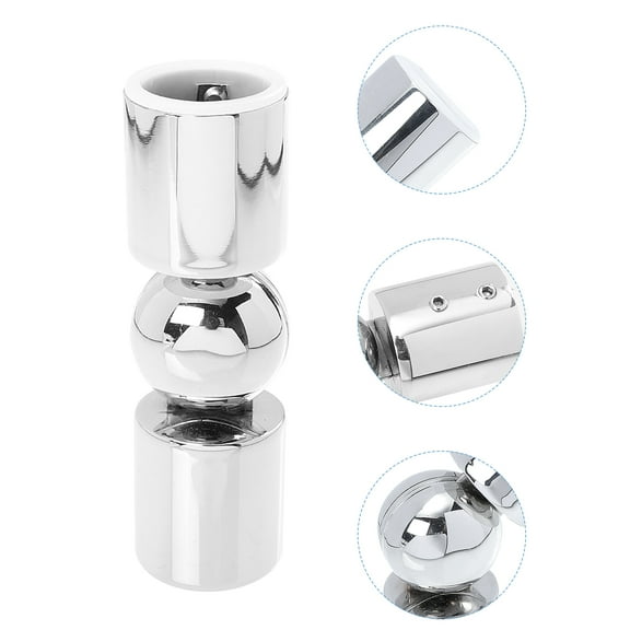 ELAYARD Hinged Curtain Rod Corner Connector Adjustable 90-180 Degrees Wear-Resistant Hardware