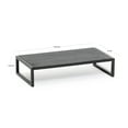 thumbnail image 6 of Realspace® Acadia Wood/Metal Monitor Stand, 4-1/2"H x 21-1/2"W x 10"D, Black, 6 of 6
