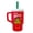 Red, variant on Infantino My 1st Tumbler, 9 oz Silicone Straw Cup, Cindy-Lou Who