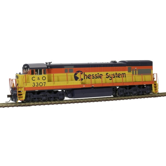 Atlas HO Scale GE U30C Low Nose (Standard DC) Chessie System/C&O #3310