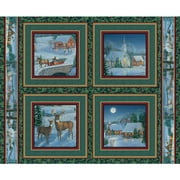 Springs Creative Seasonal Blessed Are They Pillow Panel 100% Cotton Fabric by the Yard