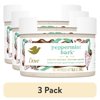 (3 pack) Dove Exfoliating Body Scrub for Women Peppermint Bark, 10.5 oz