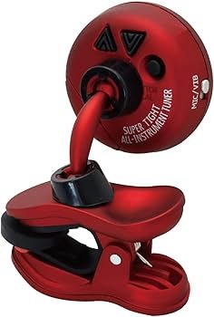 Rechargeable Snark Guitar Instrument Tuner Red Silver Clip On All SIL-RED 2 Pack RE