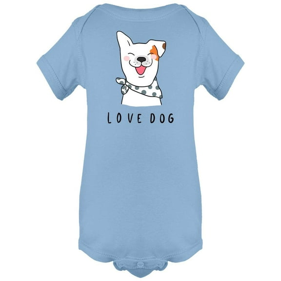 Love Dog Bodysuit Infant -Image by Shutterstock,  Newborn