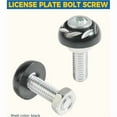 thumbnail image 4 of 4Pcs Motorcycle License Plate Bolts, Car Accessories License Plate Bolt And Nuts, 4 of 5