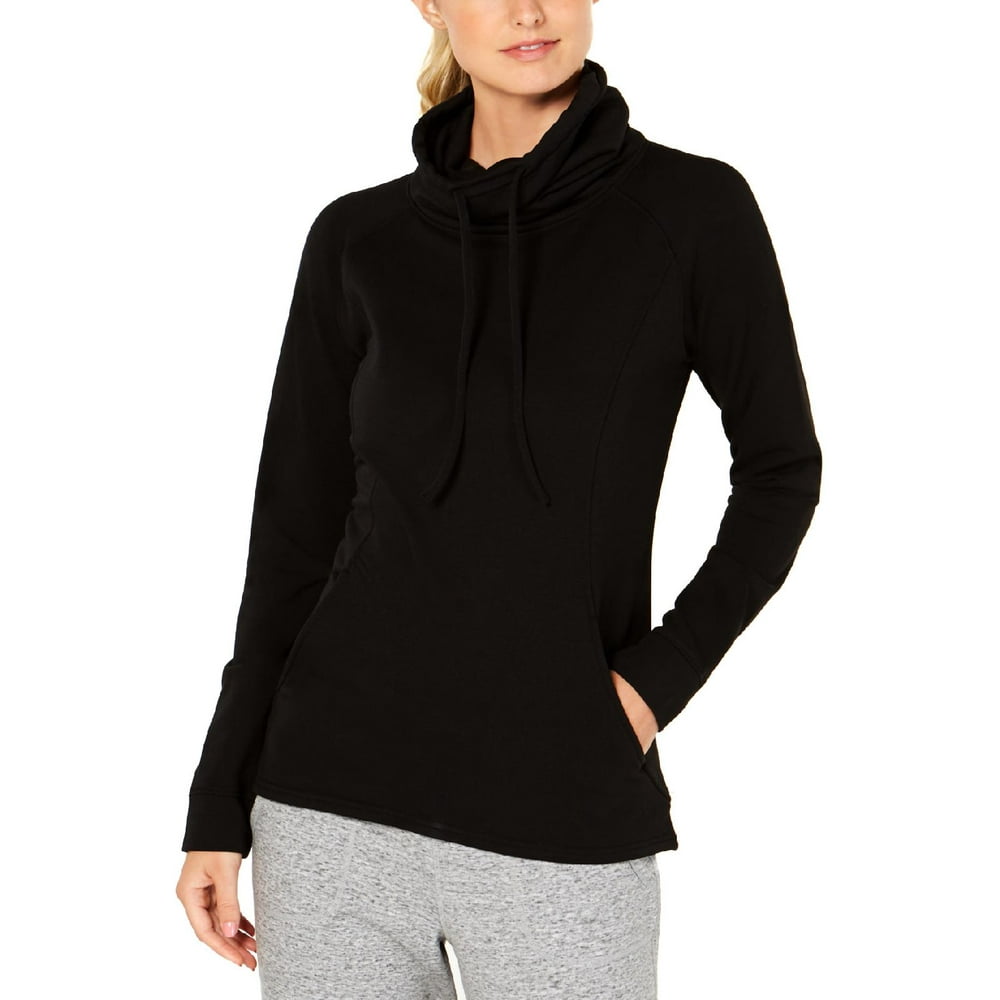 women's funnel neck sweatshirt