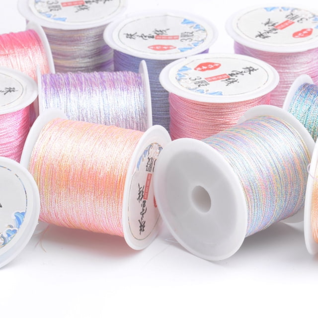 Hesroicy 1 Roll Braided Thread Flexible Beautiful 3 Strands Universal ...