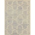 thumbnail image 4 of Safavieh Cambridge Collection CAM728G Handmade Moroccan Geometric Light Grey and Ivory Premium Wool Square Area Rug (6' Square), 4 of 10