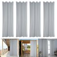 thumbnail image 1 of 4x Cortinas Para Exteriores Para Interiores Cortinas Opacas 4 piezas 54x96 pulgadas BLESIY Cortinas de interior al aire libre, 1 of 8