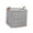 Gray, variant on 1pc Folding Laundry Basket Rectangular Storage Bin Coating Burlap Storage Box with Handles Large Hamper Collapsible Clothes Toy Basket Bucket Organizer Large Capacity, Gray