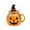 Style1-Pumpkin, variant on Halloween Pumpkin Glass Tumbler with Witch Hat Lid & Glass Straw, Cute 3D Clear Embossed Amber Ghost Pumpkin Mug, Novelty Coffee Tea Drinking Cup for Home Bar Halloween Party Decor Gift