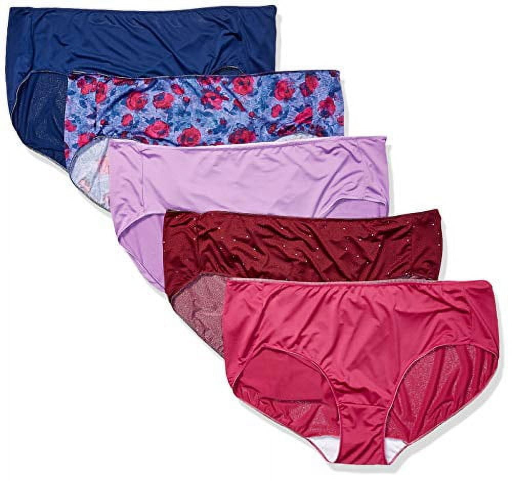 Soma Microfiber Hipster With Lace 5 Pack Jubilant Palm Multipack