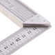 thumbnail image 4 of Ángulo de Medición de material acero Inoxidable Regla Cuadrada de ángulo de Carpintero 0-25cm Adecuado para mejoras generales para Hogar, 4 of 7