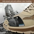thumbnail image 3 of Safety Shoes Men's Lightweight Work Shoes Non-slip Steel Toe Cap Shoes Breathable, 3 of 7