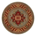 thumbnail image 3 of Unique Loom Sahand Collection Area Rug - Demitri (6' 1" Round Light Blue/Cream), 3 of 6