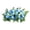 Blue, variant on Grave Flowers, Artificial Sympathy Flower Arrangement for Memorial Grave Decoration, Outdoor Weather Resistant Cemetery Flowers for Tombstone Decor -LAILLSH