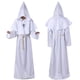 thumbnail image 1 of Disfraz de monje medieval, disfraz de sacerdote mago, disfraz de Halloween, disfraz de cosplay de túnica de muerte, 1 of 5