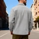thumbnail image 5 of Ceisia Men's Classic Collar Functional Pockets Casual Gift Style Jacket - Polyester for Daily & Outdoor Wear, 5 of 5