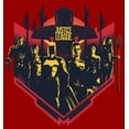 thumbnail image 2 of Men's Zack Snyder Justice League Group Shot  Graphic Tee Red X Large, 2 of 5