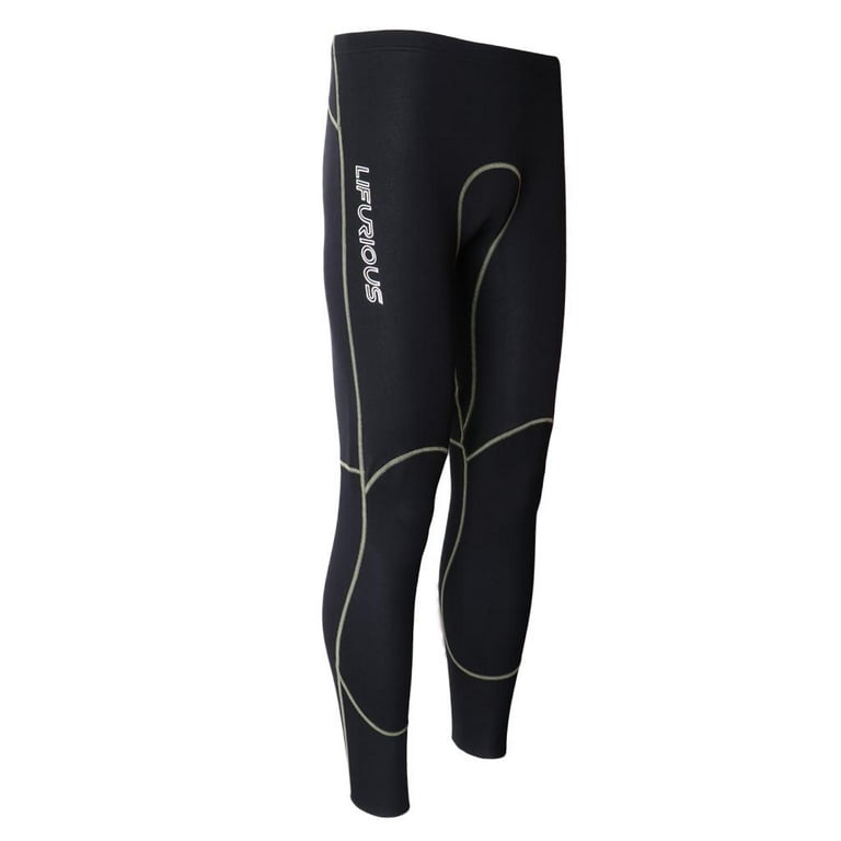 Mens Wetsuit Pants - 1.5mm Neoprene Warm Super Stretch Trousers for Wa