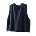 thumbnail image 2 of Wowcloth Women's Solid Color Knit Vest, Loose Fit and Versatile, for Casual Everyday Wear, 2 of 8