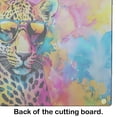 thumbnail image 5 of Carolines Treasures DAC4001LCB 15 x 12 in. Hippie Animal Leopard Glass Cutting Board, 5 of 5