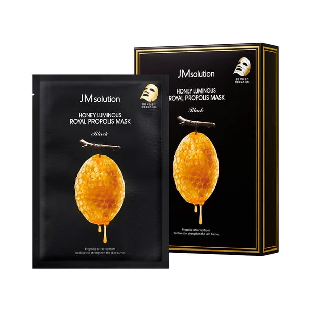 Mascarilla facial JmSolution Honey Royal Propolis Ampolla x10