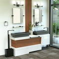 thumbnail image 3 of Gatco 5652MX A-Line Towel Ring, Matte Black, 3 of 5