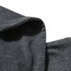 thumbnail image 5 of Moda hombre cárdigan bolsillo Casual con capucha Color puro camiseta manga corta blusa superior Fridja hkj1696, 5 of 6