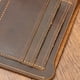 thumbnail image 5 of Sonducket Cartera para hombre, monedero, monedero de bolsillo, tarjetero de piel de vaca, estuche corto hecho a mano para licencia de negocios, Type2 NO2, 5 of 6