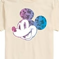 thumbnail image 3 of Mickey & Friends - Mickey Floral Logo - Men's Short Sleeve Graphic T-Shirt, 3 of 5