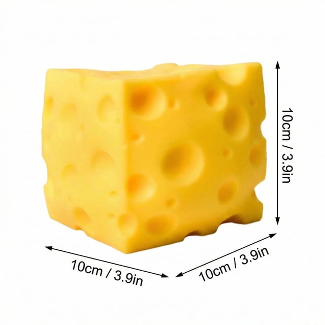 Lksixu Squishy Toy Squeeze Toys Cheese Mouse Popper Toy Interactive Stress Relief Toy For Kids And Adults Stress Relief Fidget Toy
