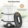 thumbnail image 2 of SUGIFT Hot Towel Warmer for Facials, Holds 18 Towels, Towel Steamer, 60 Min Auto Shut Timer, 2-Layer Baskets for Spa, Black, 2 of 10
