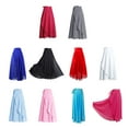 thumbnail image 5 of All-matching Chiffon Wrap Skirt for Women Long Dance Skirts Ballet Wrap Skirts Asymmetric Dance Skate Over Scarf Skirts, 5 of 9