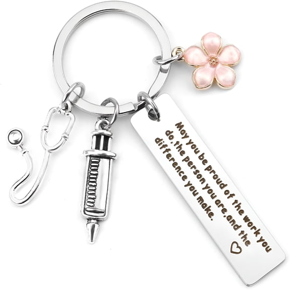 DESIGNICE Nurse Gifts for Women Keychains Nursing Graduation Gift Nurse Practitioner Gifts
