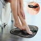 thumbnail image 1 of Xihbxyly Almohadilla de Masaje para Pies, Dragado Automático de Meridianos, 8 Modos de Masaje, Función de Calor, Relajación Cómoda, Ideal para El Hogar o La Oficina, Perfecto para Pies Cansados, Bate, 1 of 6