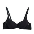 thumbnail image 3 of SROBPTY Bra for Women, Womens Push Up Bra, Women's Solid Color Seamless Underwire Thin Push Up Daily Bras Black,32/70AB, 3 of 4