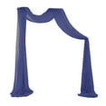 thumbnail image 2 of Cortinas para arco de boda, fondo para fiestas, paneles para decoración de escaleras, 1x Azul marino, 2 of 9