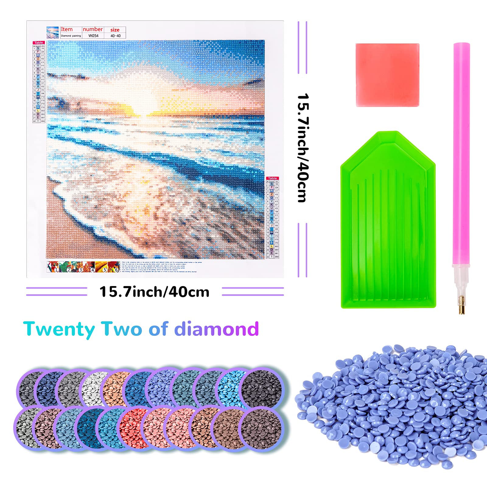 Gifts for 5 6 7 8 9 10 Year Old Girls Kids, Mermaid Gifts for Girls Diamond  Painting Kits Art Supplies for Kids 9-12 Gem Art Toys for 7-10 Year Old