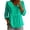 Green, variant on Peter Pan Collar Shirt Women, Yigetop Womens Collar Long Sleeve Button Down Shirts Cotton Blend Casual Solid Color Shirts Ruffle Collar Blouse for Women White S