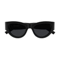 thumbnail image 3 of Gafas de sol SAINT LAURENT Glam Cat Eye con montura negra para mujer, 3 of 3