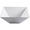 White, variant on Smarty 4 qt. White Square Large Disposable Plastic Serving Bowls 24ct