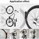 thumbnail image 4 of Apuakthei Soporte de pared para bicicleta, gancho de pared para almacenamiento para colgar bicicleta, 2 ps, color negro, 4 of 5