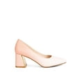 thumbnail image 6 of Harlow Metallic Accent Block Heel Pumps, 6 of 10