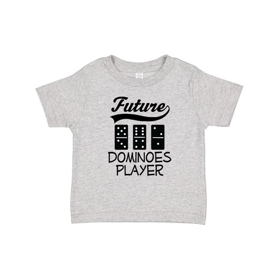 Inktastic Future Dominoes Player Game Boys or Girls Baby T-Shirt